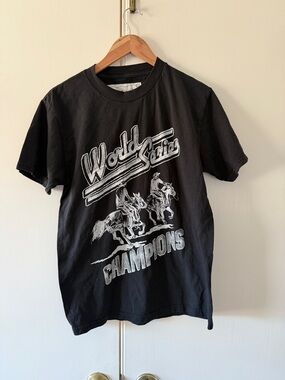 One of These Days World Champion Tee, Black, Small